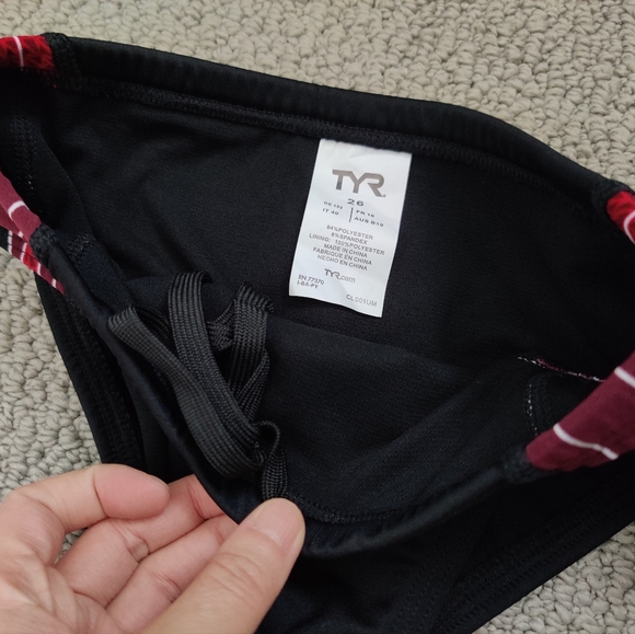 TYR Sport Men's Phoenix Splice Racer Swimsuit - Picture 2 of 4